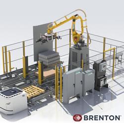 Brenton - Case Packing and Palletizing using both Robotics and other Automation.